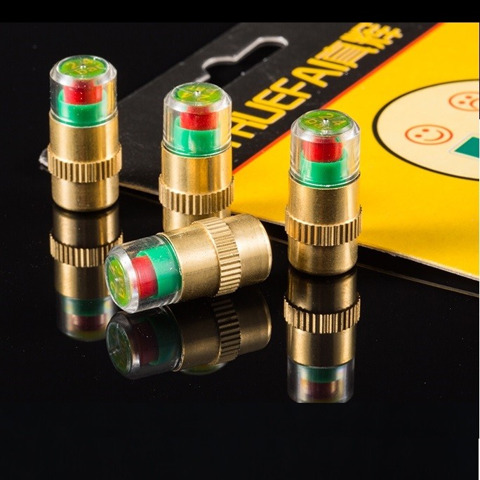 Auto Tire Brass Safe Pressure Alarm Monitor Valve 