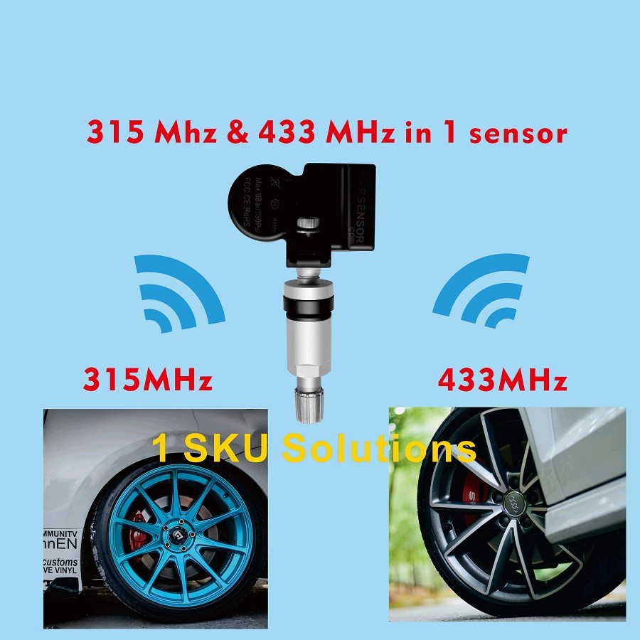 TPMS SENSOR Clamp-in