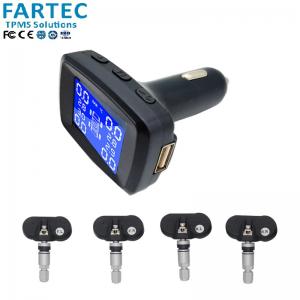 cigarette plug Internal wireless Real-time Car Tire Pressure Monitoring System  TPMS FY013
